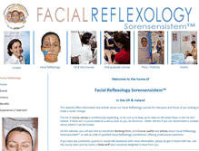 Tablet Screenshot of facialreflexology.com